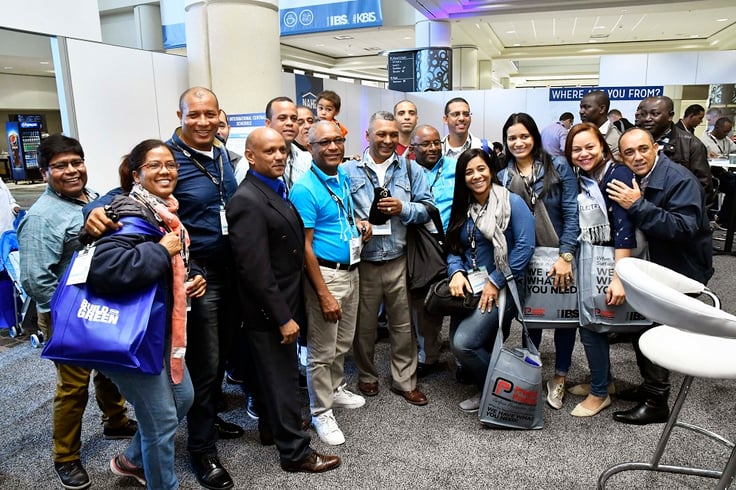 International delegation at the show