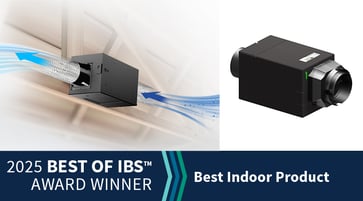 FRS200HT w/ 30-200 CFM Smart Sensing Supply Fan Humidity & Temperature Control